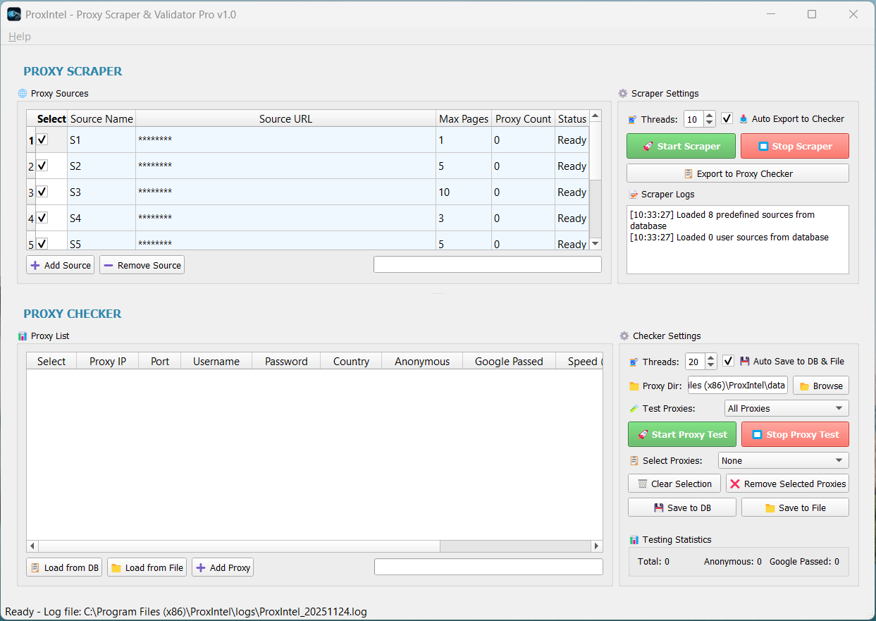 ProxIntel - The Ultimate Proxy Scraper